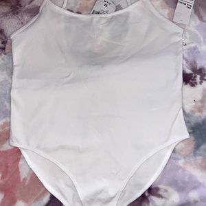 Forever 21 White Bodysuit